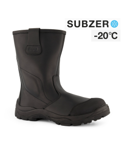 Dapro Rigger S3 C SubZero&reg; Insulated Safety Boots - Black - Steel toecap and Anti-Perforation Steel Midsole