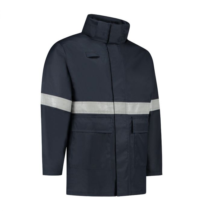 Dapro Access Multinorm Raincoat - Size - Navy Blue - Flame-retardant , Anti-Static and Chemical resistent