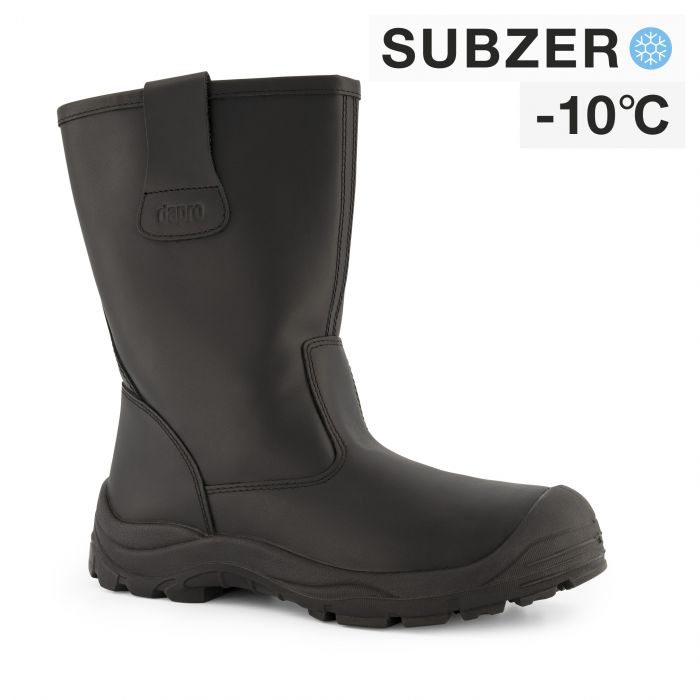 Dapro Elements 4 S3 C SubZero&reg; Fur Lined Safety Boots - Size - Black - Steel Toecap Anti-Perforation Steel Midsole