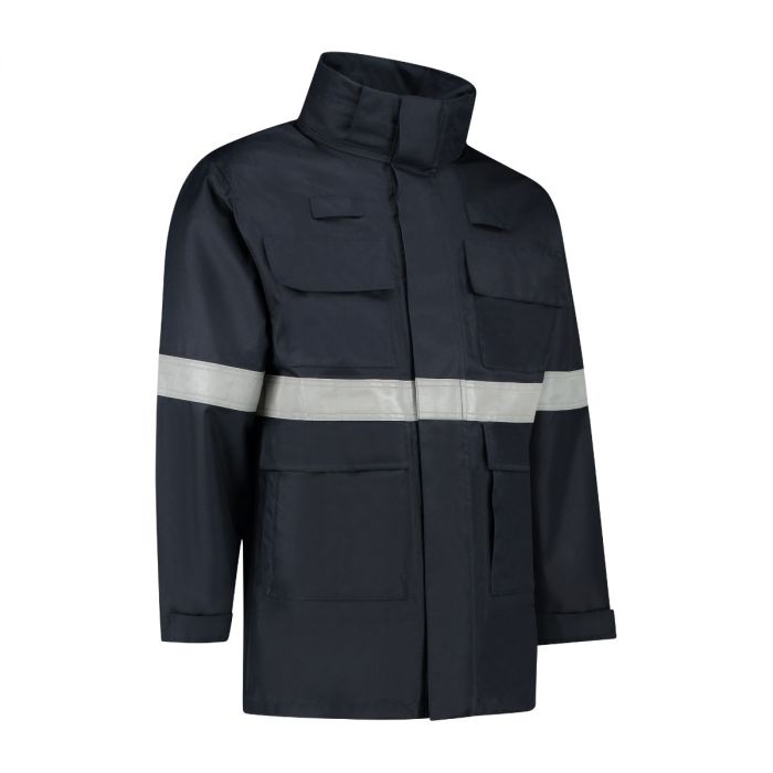 Dapro Infinity Multinorm Raincoat - Size - Navy Blue - Flame-retardant , Anti-Static and Chemical resistent