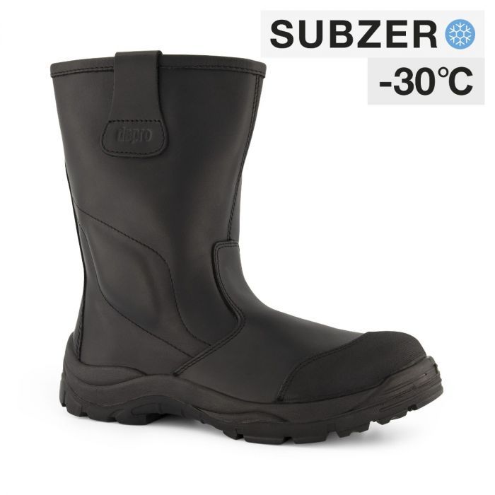 Dapro Rigger C S3 C SubZero&reg; Fur Lined and Insulated Safety Boots - Size - Black - Composite toecap and Anti-Perforation Textile Midsole