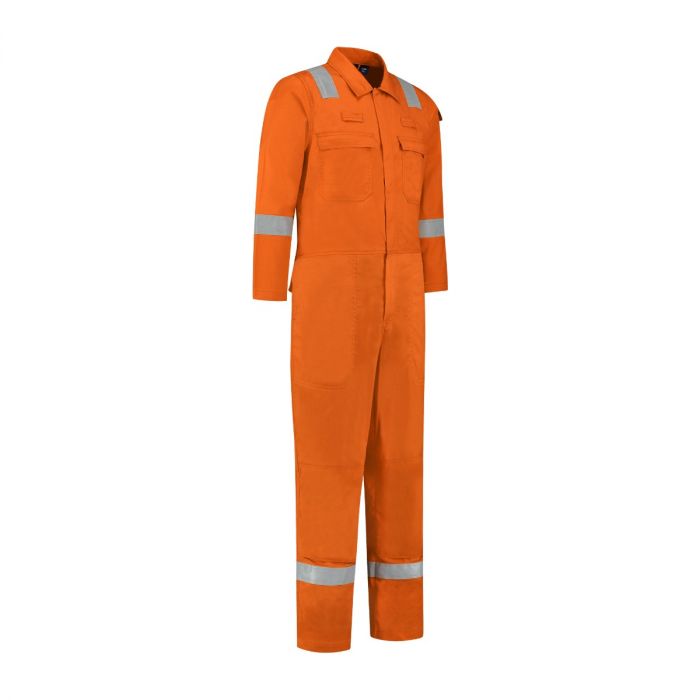 Dapro Roughneck Multinorm Summer Overall - Vibrant Orange - Flame-Retardant , Anti-Static , Arc Flash Protection and Welding - PH 2