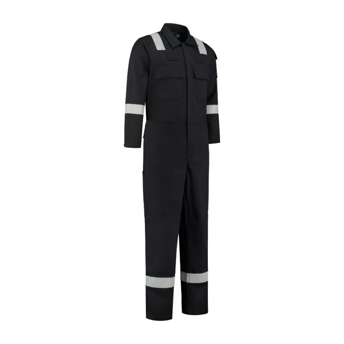 Dapro Spark Multinorm Welding Overall - Oil Black - Flame-Retardent, Anti-Static, Welding, Arc Flash Protection and Chemical Resistant 