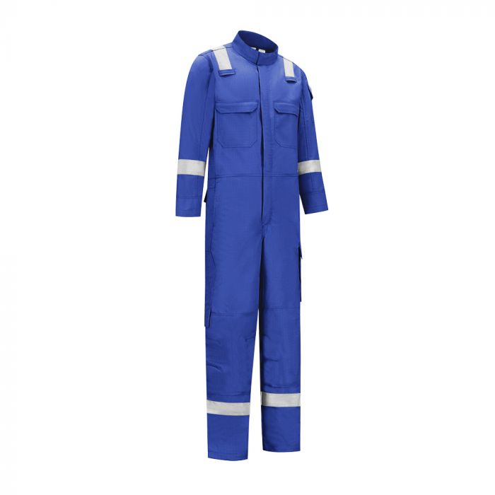 Dapro Roughneck Multinorm 98% Cotton Overall - Size - Royal Blue - Flame-Retardant , Anti-Static , Arc Flash Protection and Welding