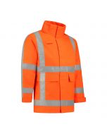 Dapro Blaze Multinorm Raincoat - Size - Hi-Vis Oranje - Flame-retardant , Anti-Static , Welding Proof , Arc Flash Protection and Chemical resistent