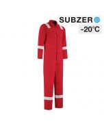 Dapro Blizzard Multinorm Lined Winter Overall - Size - Red - Flame-Retardant , Anti-Static and Welding